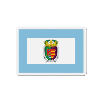 Flag of Málaga Spain - Refrigerator Magnet 5 Inch - The Sticker Space