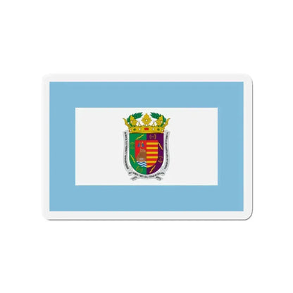 Flag of Málaga Spain - Refrigerator Magnet - The Sticker Space