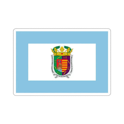 Flag of Málaga Spain STICKER Vinyl Die-Cut Decal 2 Inch - The Sticker Space