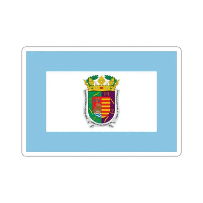 Flag of Málaga Spain STICKER Vinyl Die-Cut Decal - The Sticker Space