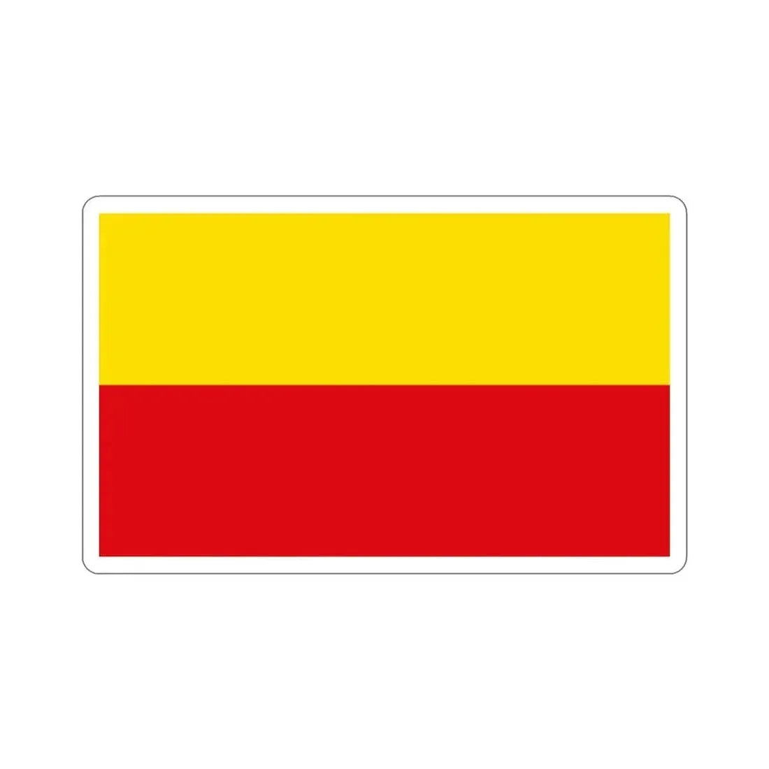 Flag of Mülheim an der Ruhr Germany STICKER Vinyl Die-Cut Decal 2 Inch - The Sticker Space