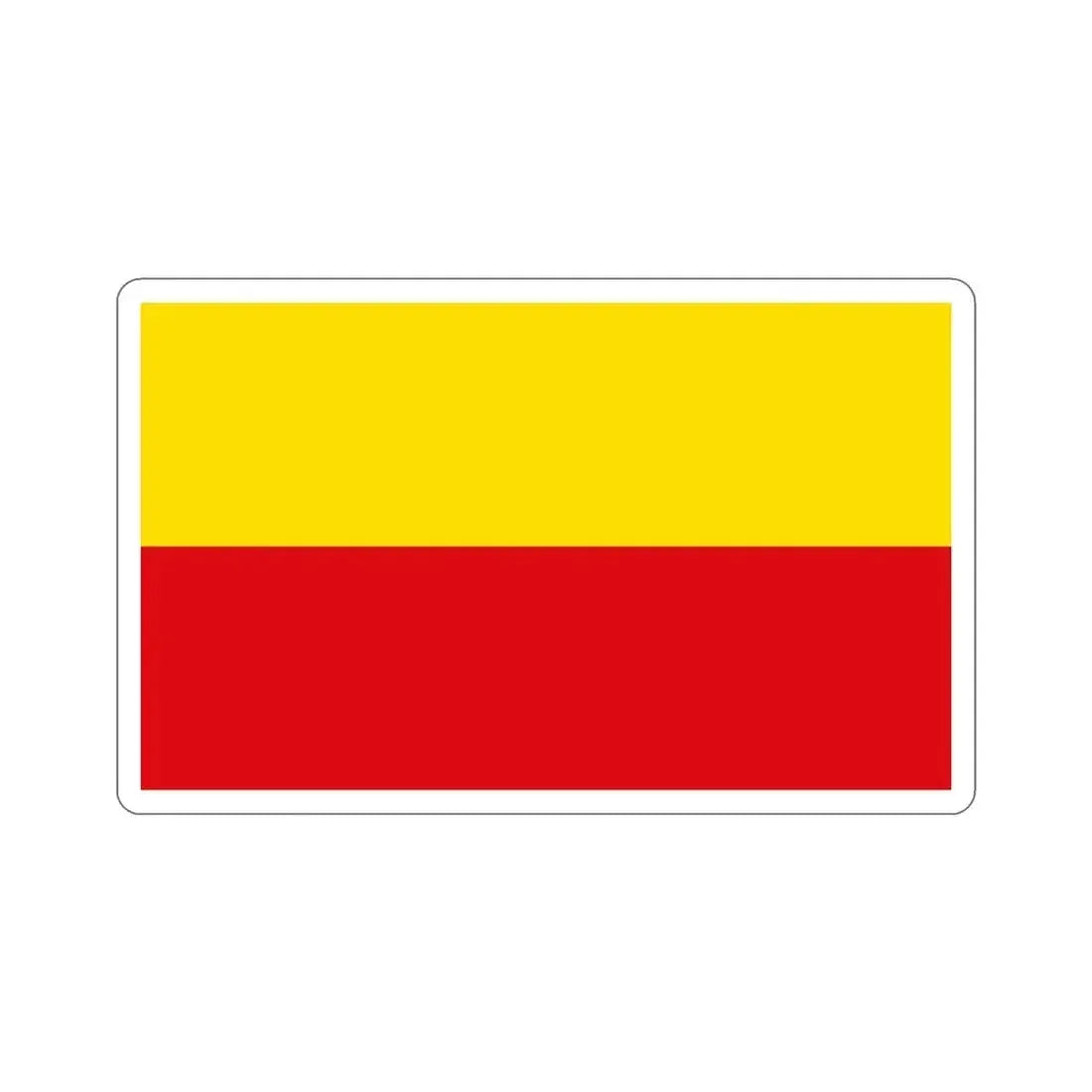 Flag of Mülheim an der Ruhr Germany STICKER Vinyl Die-Cut Decal 3 Inch - The Sticker Space