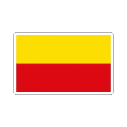 Flag of Mülheim an der Ruhr Germany STICKER Vinyl Die-Cut Decal 4 Inch - The Sticker Space