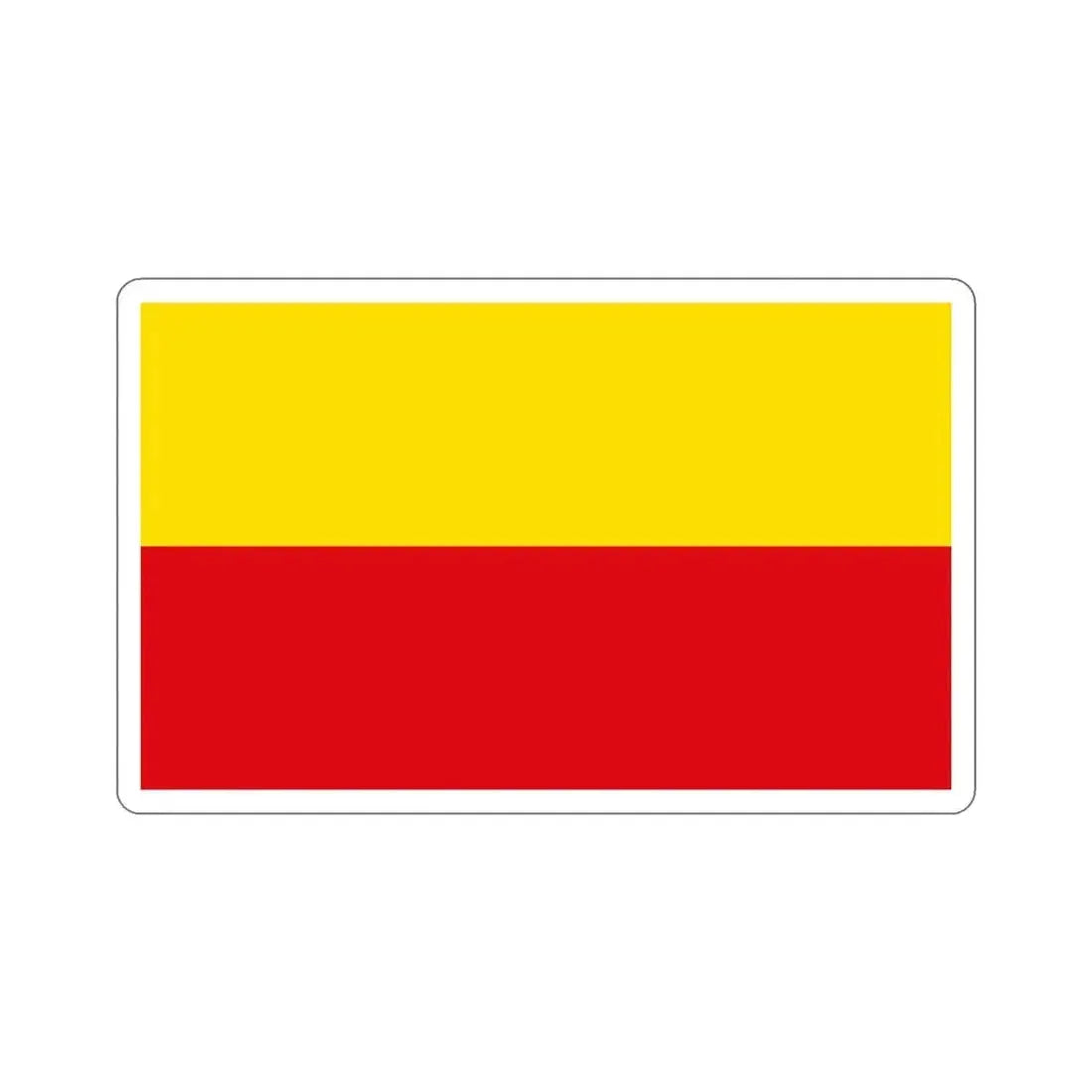 Flag of Mülheim an der Ruhr Germany STICKER Vinyl Die-Cut Decal 5 Inch - The Sticker Space