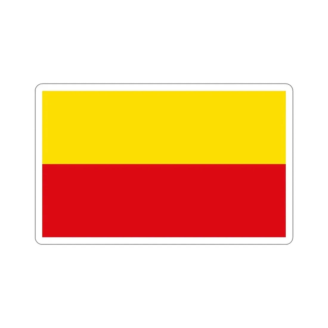 Flag of Mülheim an der Ruhr Germany STICKER Vinyl Die-Cut Decal 5 Inch - The Sticker Space