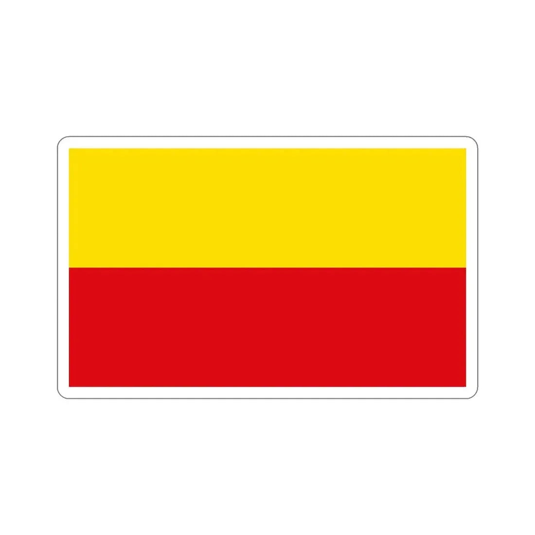 Flag of Mülheim an der Ruhr Germany STICKER Vinyl Die-Cut Decal 6 Inch - The Sticker Space