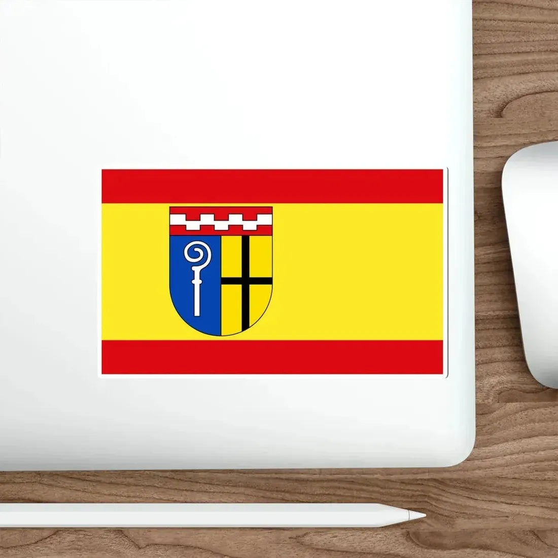 Flag of Mönchengladbach Germany STICKER Vinyl Die-Cut Decal - The Sticker Space