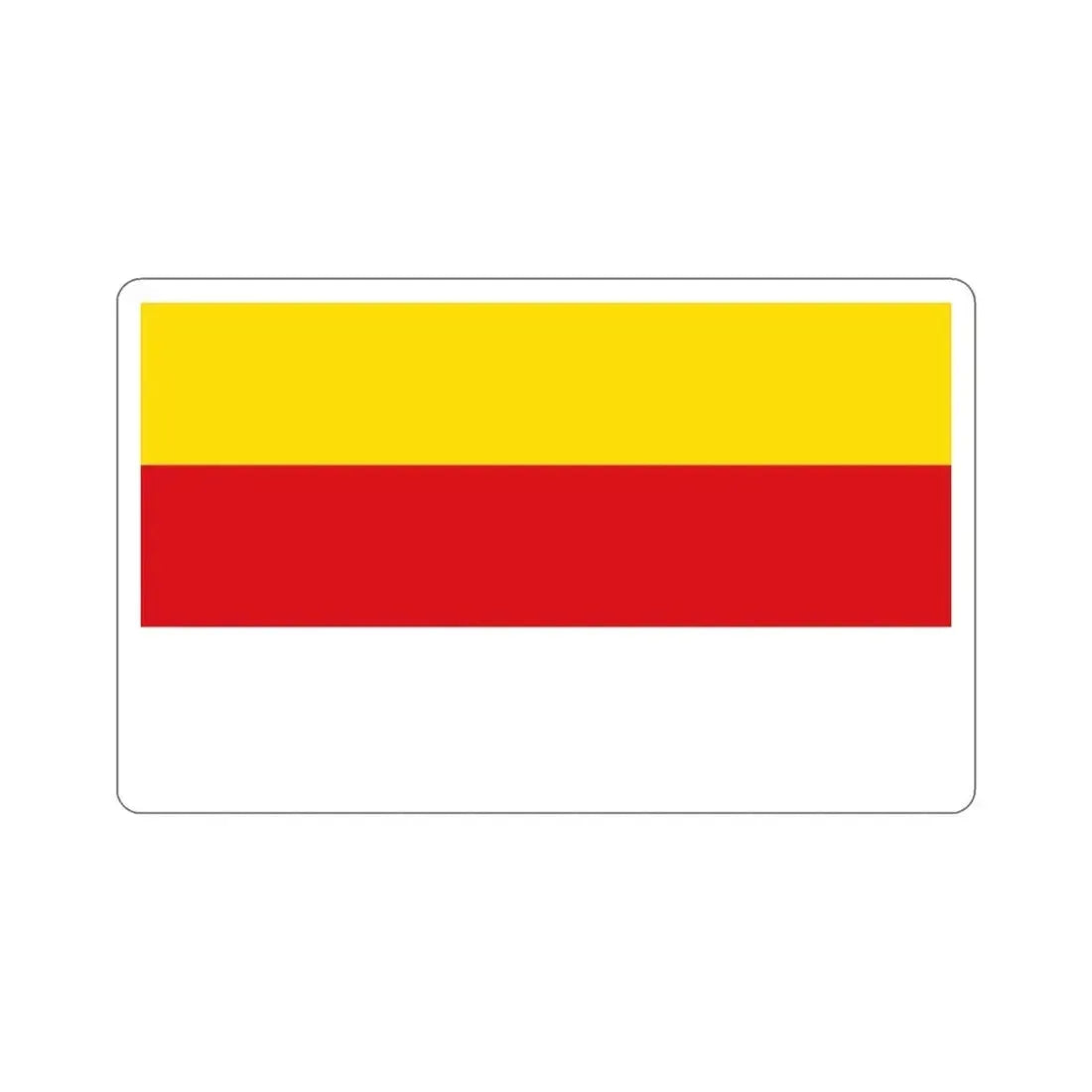 Flag of Münster Germany STICKER Vinyl Die-Cut Decal 5 Inch - The Sticker Space