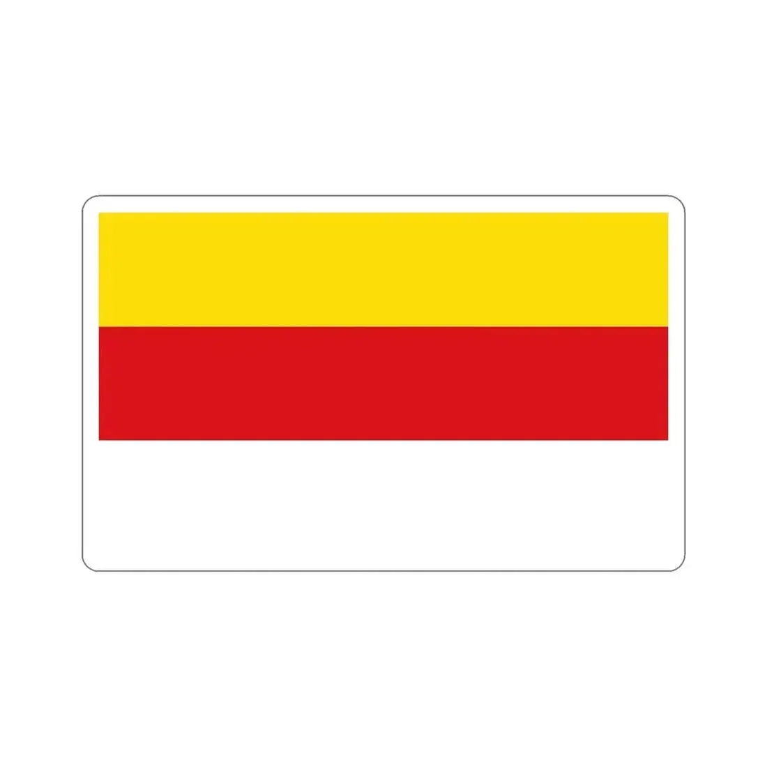 Flag of Münster Germany STICKER Vinyl Die-Cut Decal 6 Inch - The Sticker Space