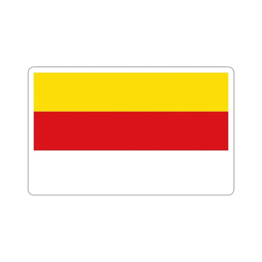Flag of Münster Germany STICKER Vinyl Die-Cut Decal 6 Inch - The Sticker Space