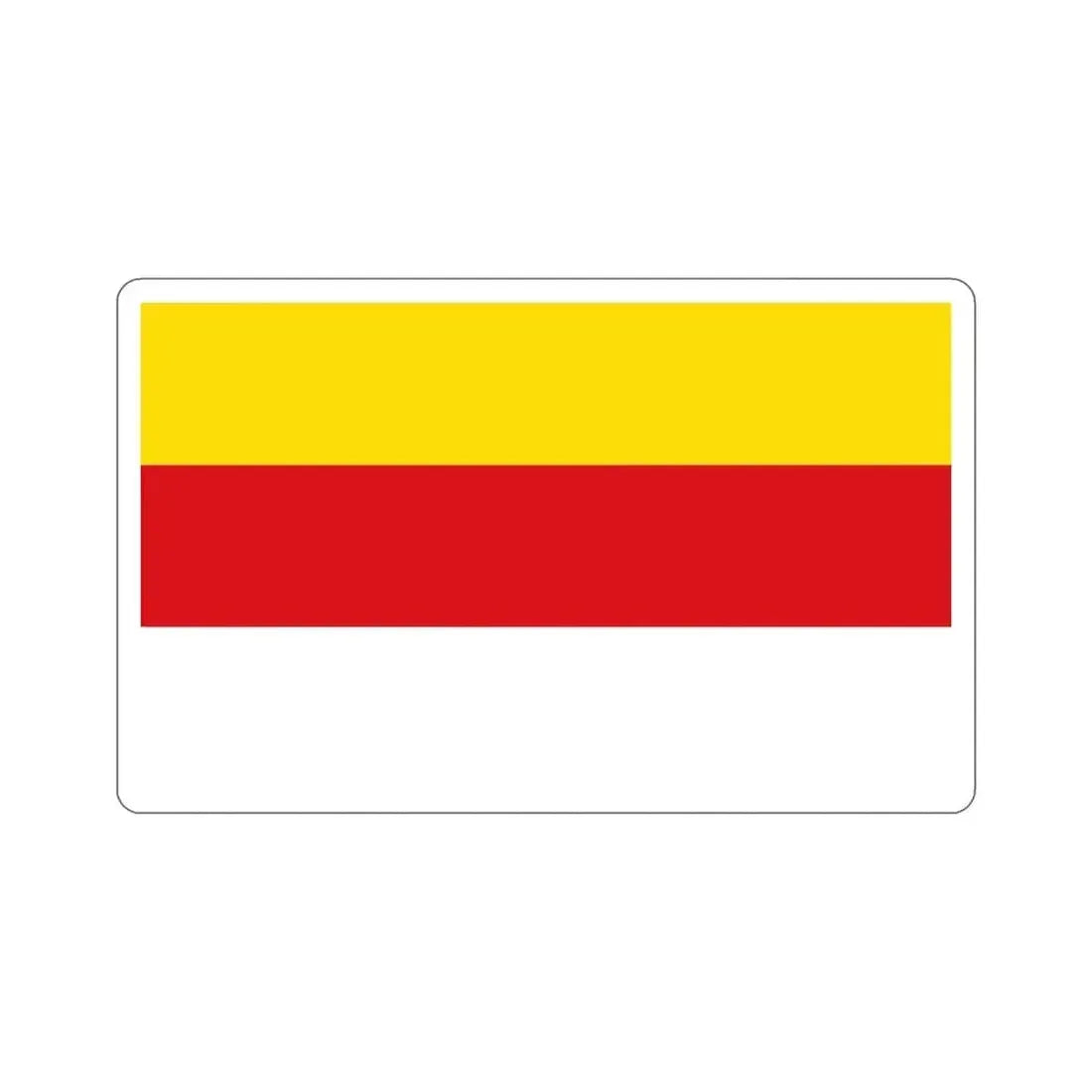 Flag of Münster Germany STICKER Vinyl Die-Cut Decal - The Sticker Space