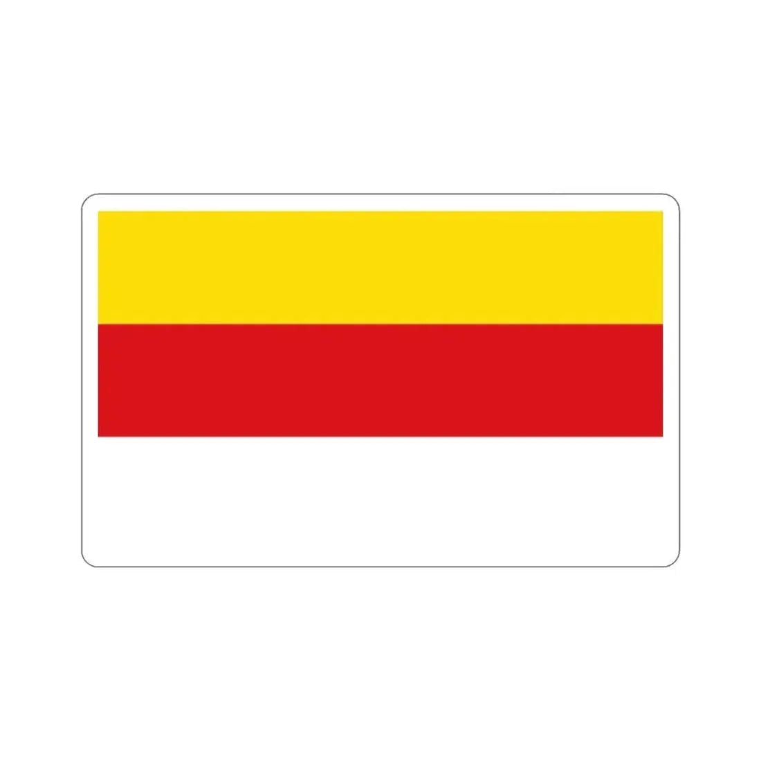 Flag of Münster Germany STICKER Vinyl Die-Cut Decal - The Sticker Space