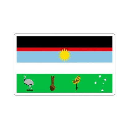 Flag of Mocoví STICKER Vinyl Die-Cut Decal 6 Inch - The Sticker Space