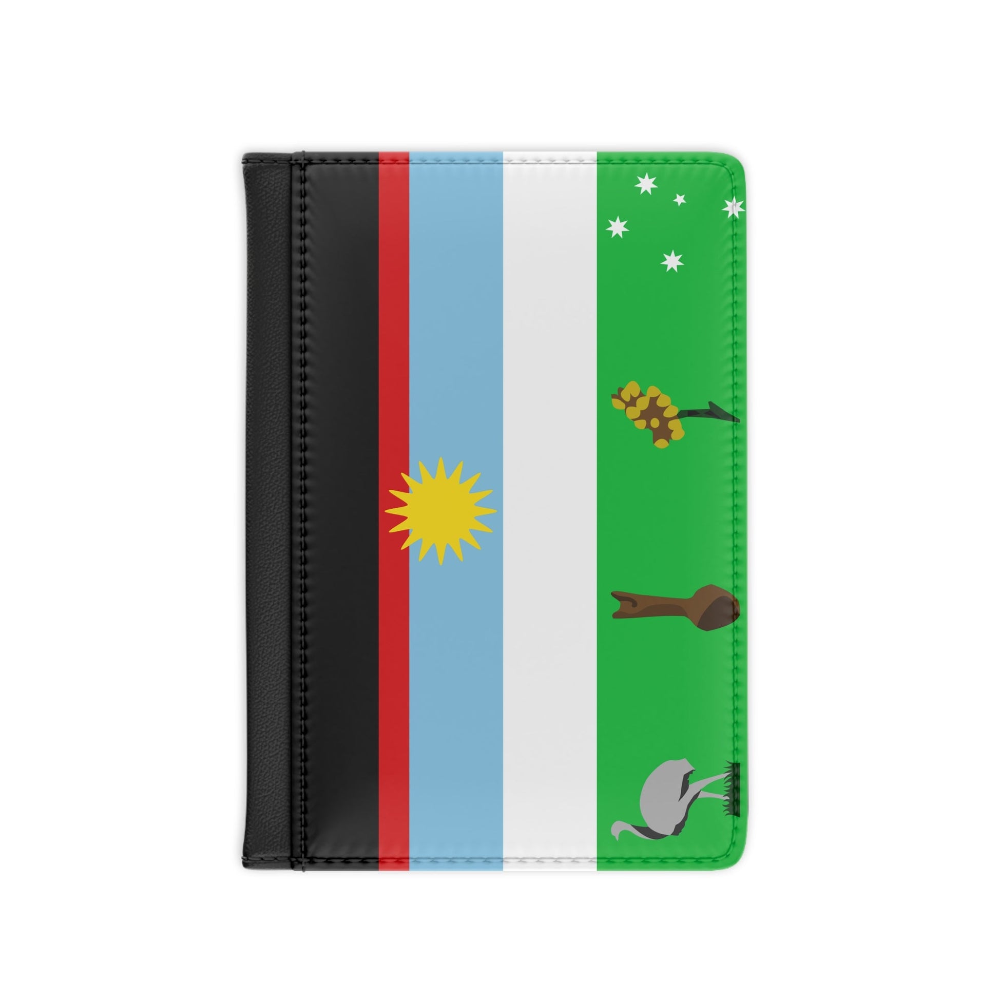 Flag of Mocoví - Passport Holder-3.9" x 5.8"-The Sticker Space