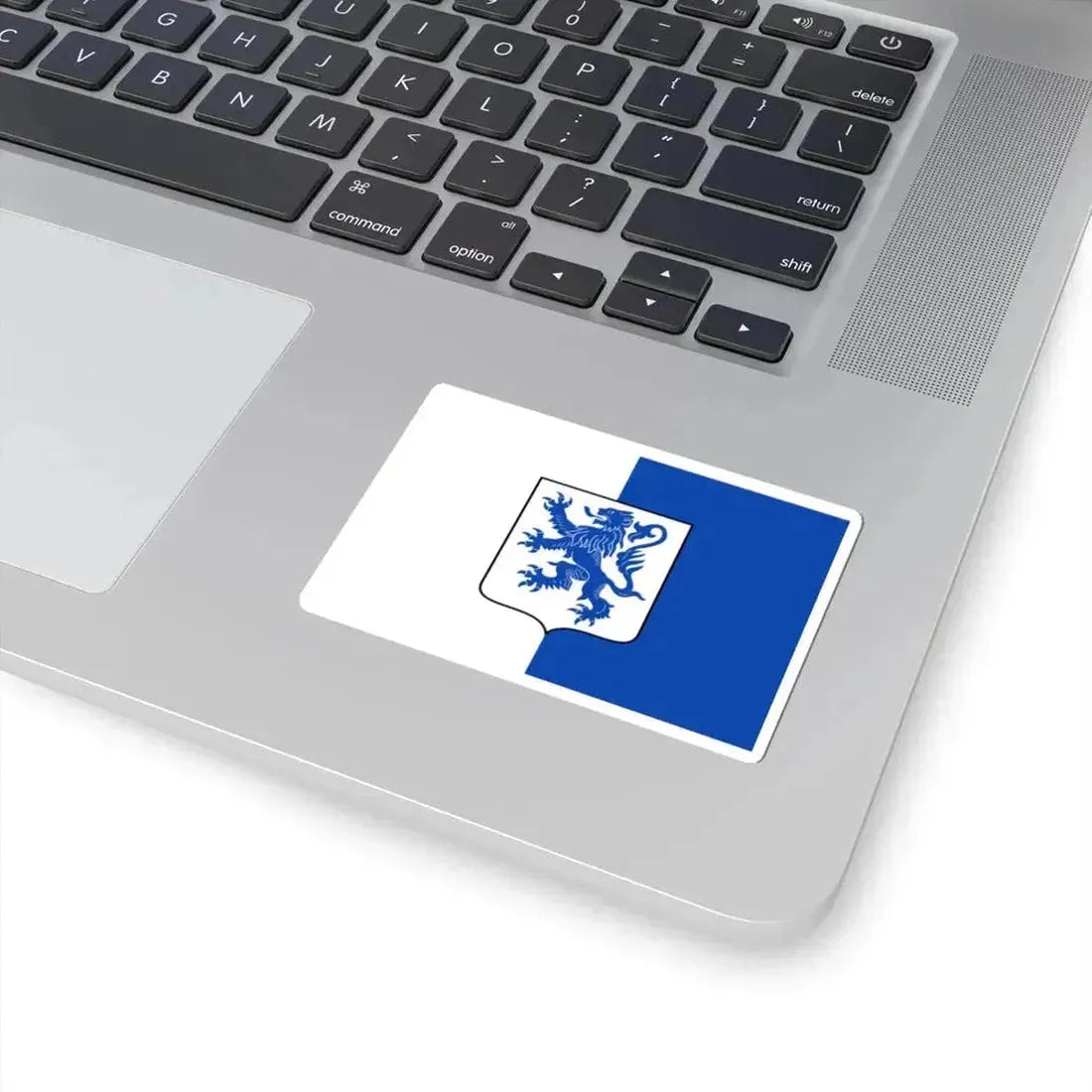 Flag of Modave (Belgium) STICKER Vinyl Kiss-Cut Decal - The Sticker Space