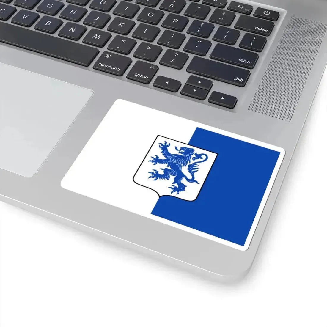 Flag of Modave (Belgium) STICKER Vinyl Kiss-Cut Decal - The Sticker Space