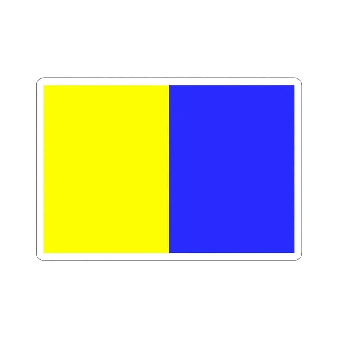 Flag of Modena Italy STICKER Vinyl Die-Cut Decal 4 Inch - The Sticker Space