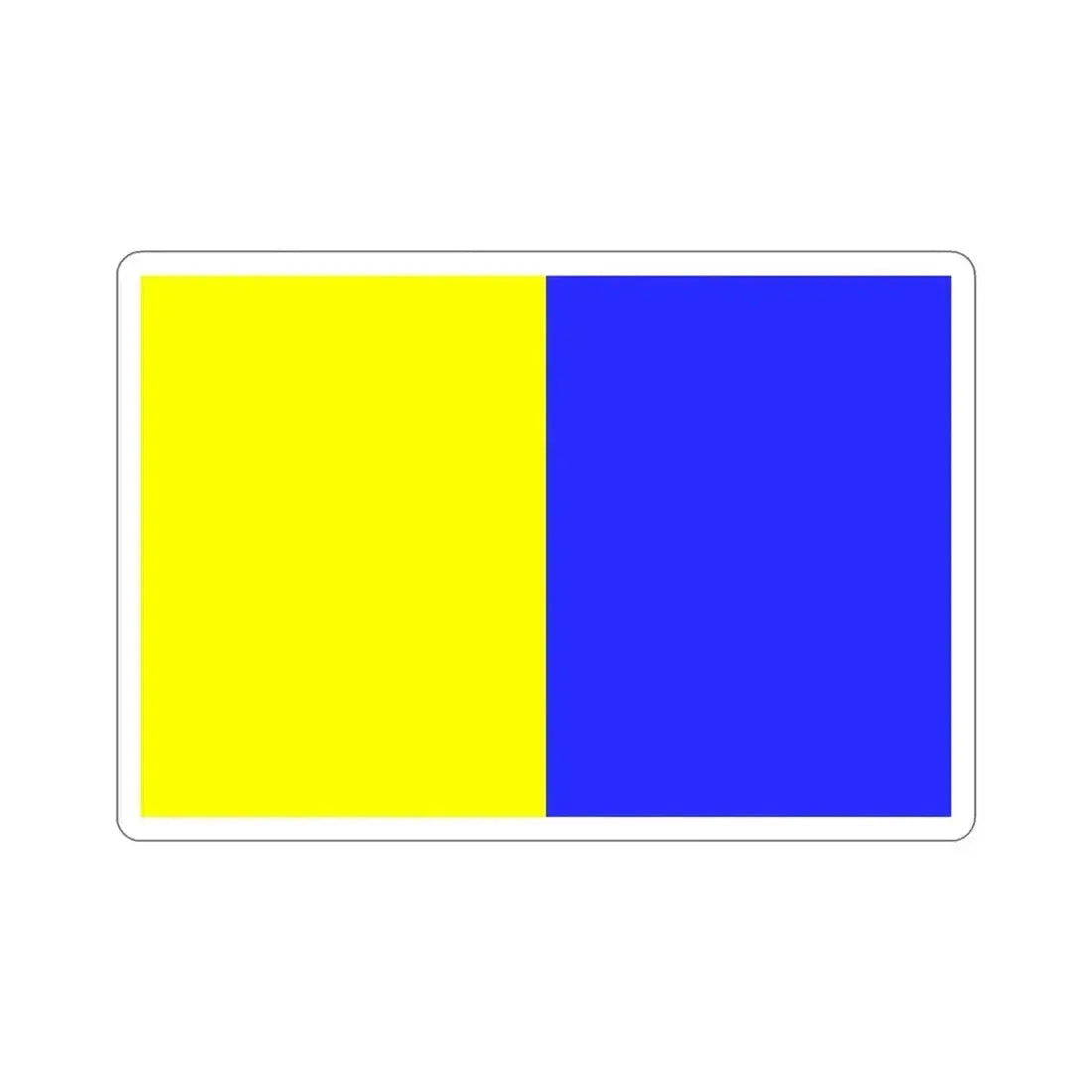 Flag of Modena Italy STICKER Vinyl Die-Cut Decal 5 Inch - The Sticker Space