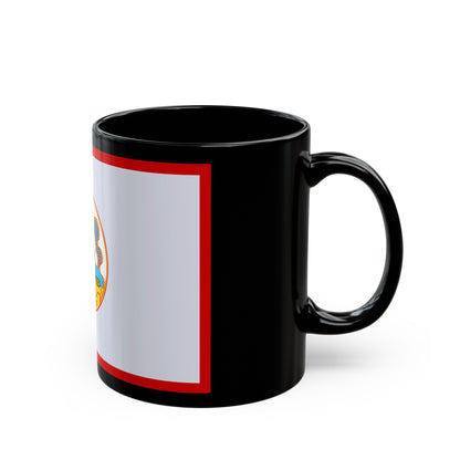 Flag of Mokdahan Province Thailand - Black Coffee Mug-The Sticker Space