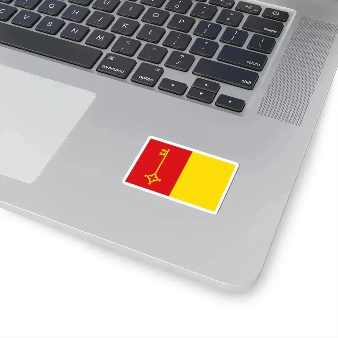 Flag of Mol Belgium (Belgium) STICKER Vinyl Kiss-Cut Decal - The Sticker Space