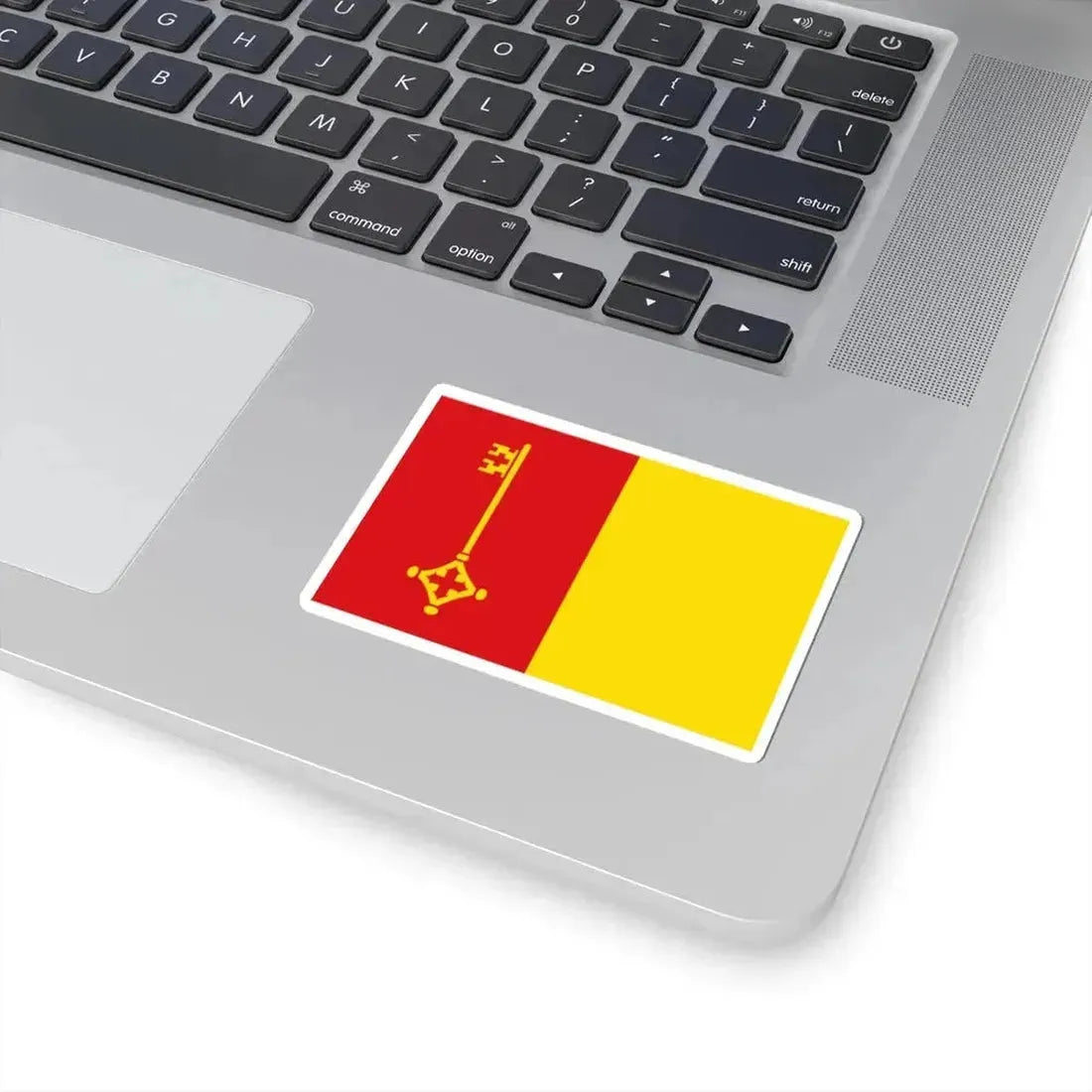 Flag of Mol Belgium (Belgium) STICKER Vinyl Kiss-Cut Decal - The Sticker Space