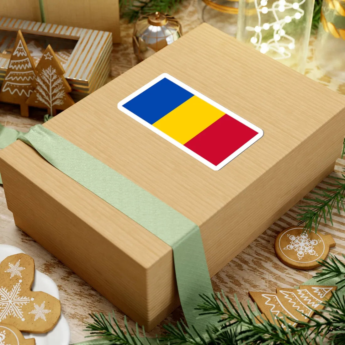 Flag of Moldova no Coat of Arms (Moldova) STICKER Vinyl Kiss-Cut Decal - The Sticker Space