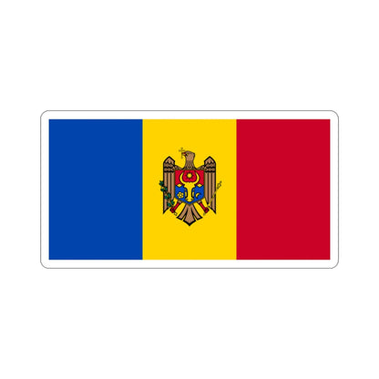 Flag of Moldova STICKER Vinyl Die-Cut Decal-2 Inch-The Sticker Space