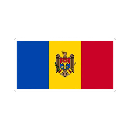 Flag of Moldova STICKER Vinyl Die-Cut Decal 2 Inch - The Sticker Space
