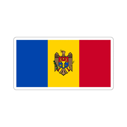 Flag of Moldova STICKER Vinyl Die-Cut Decal-3 Inch-The Sticker Space