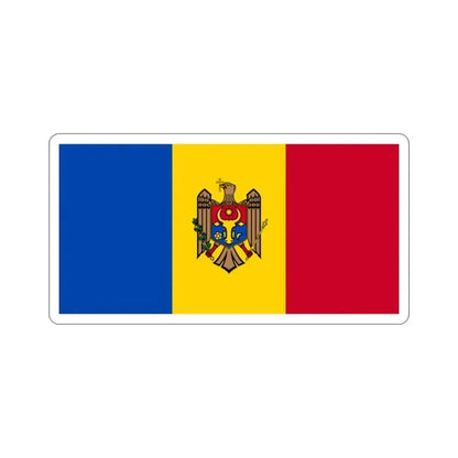 Flag of Moldova STICKER Vinyl Die-Cut Decal - The Sticker Space