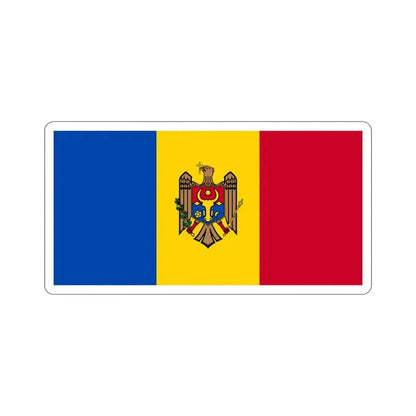Flag of Moldova STICKER Vinyl Die-Cut Decal - The Sticker Space