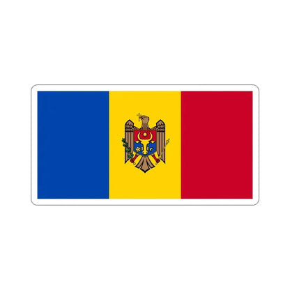 Flag of Moldova STICKER Vinyl Die-Cut Decal - The Sticker Space