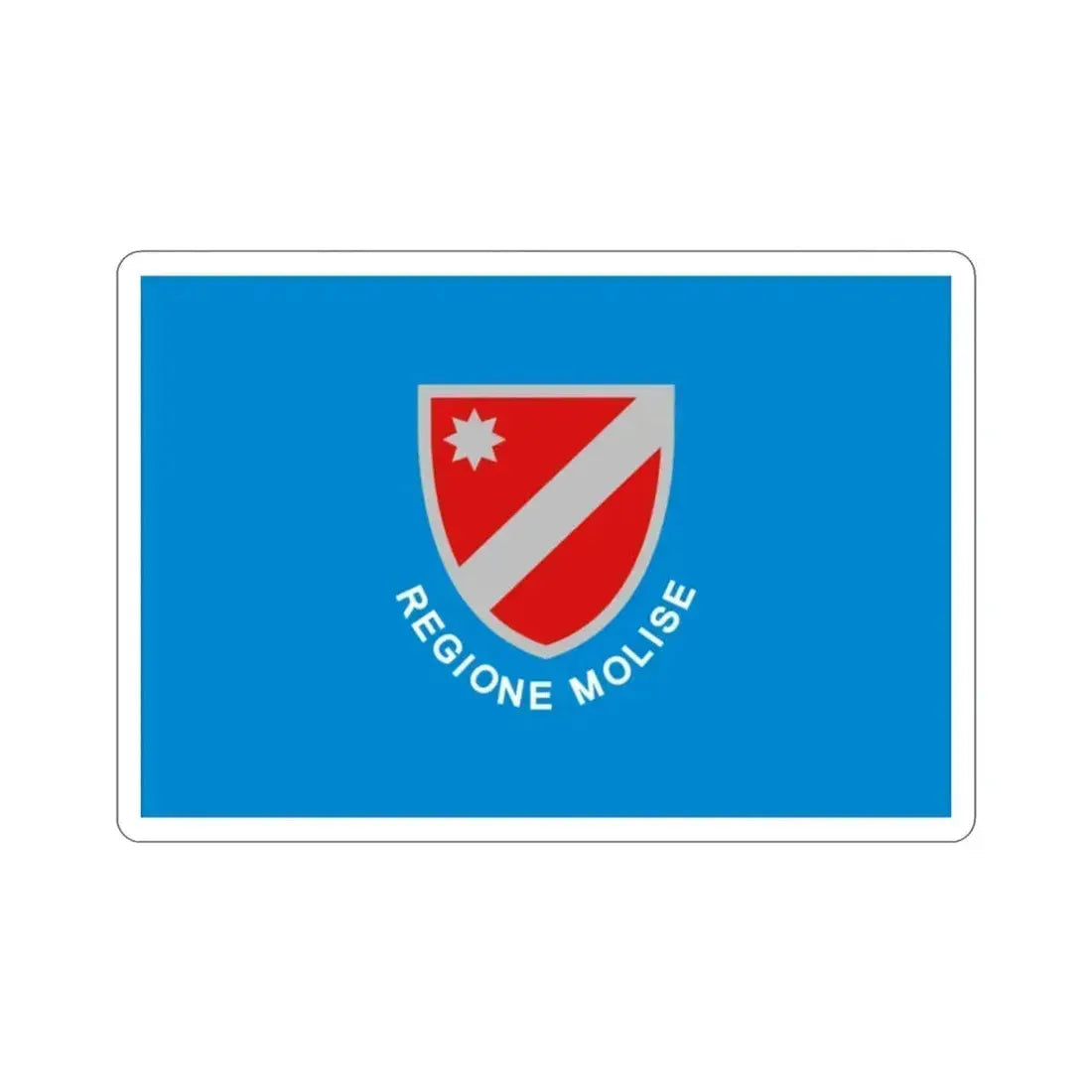 Flag of Molise Italy STICKER Vinyl Die-Cut Decal 2 Inch - The Sticker Space