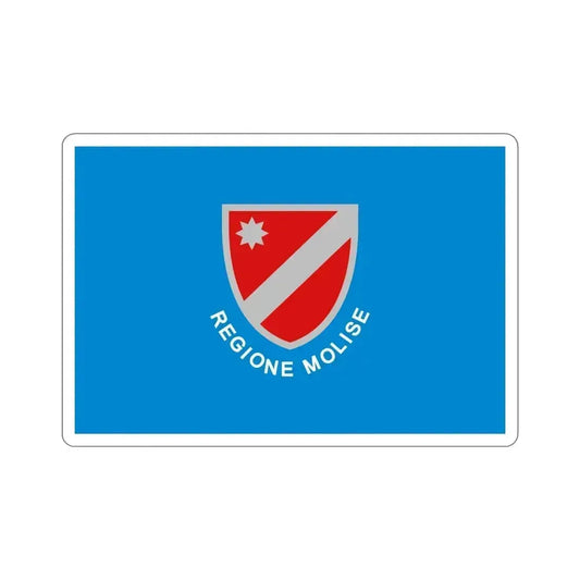 Flag of Molise Italy STICKER Vinyl Die-Cut Decal 6 Inch - The Sticker Space