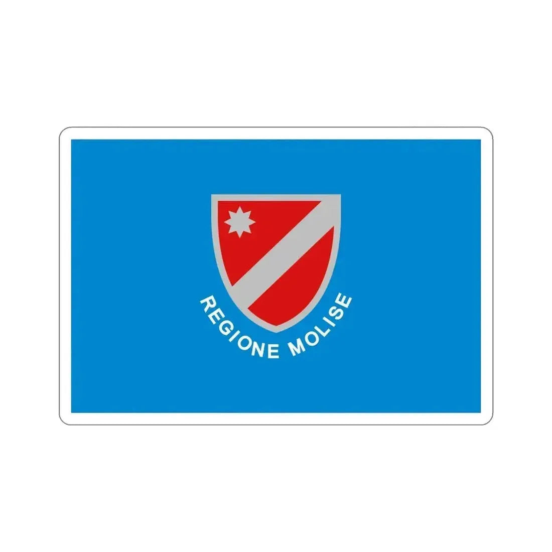 Flag of Molise Italy STICKER Vinyl Die-Cut Decal - The Sticker Space