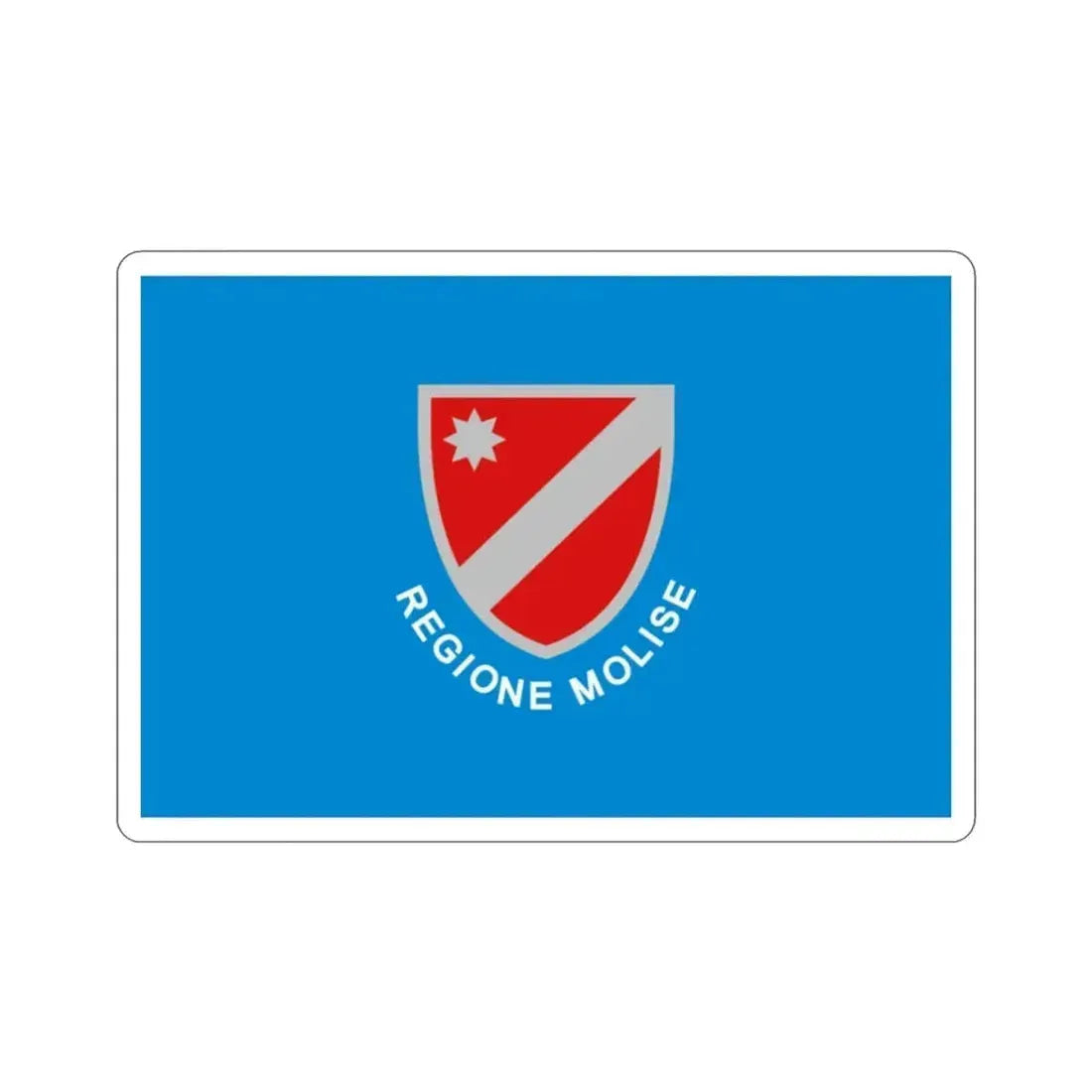 Flag of Molise Italy STICKER Vinyl Die-Cut Decal - The Sticker Space