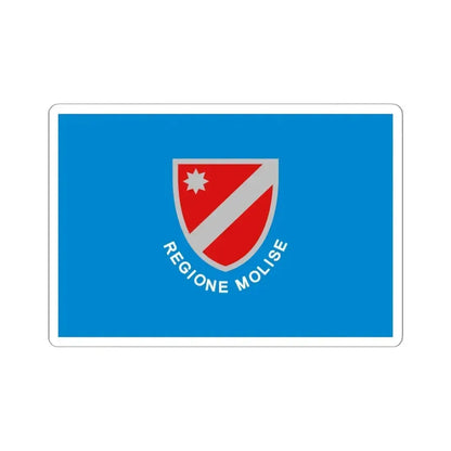Flag of Molise Italy - STICKER Vinyl Kiss-Cut Decal 6 Inch White - The Sticker Space