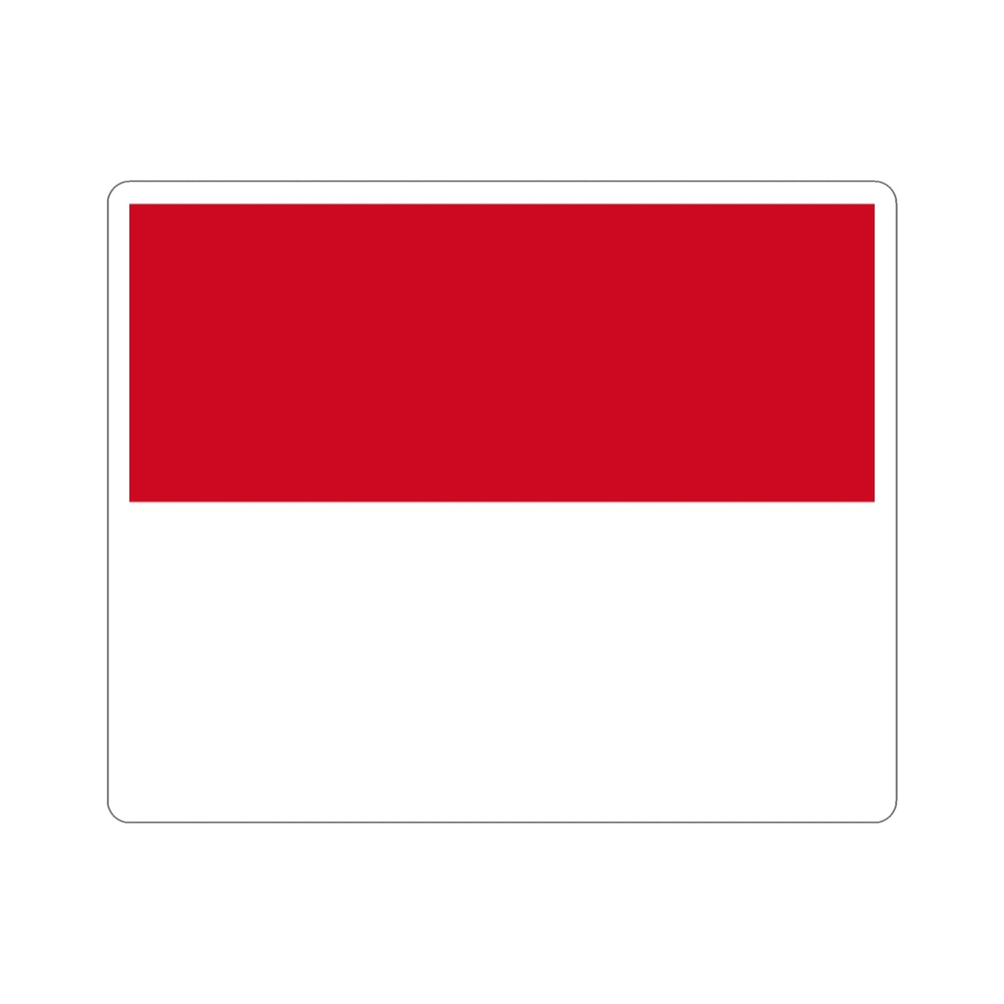 Flag of Monaco STICKER Vinyl Die-Cut Decal-2 Inch-The Sticker Space