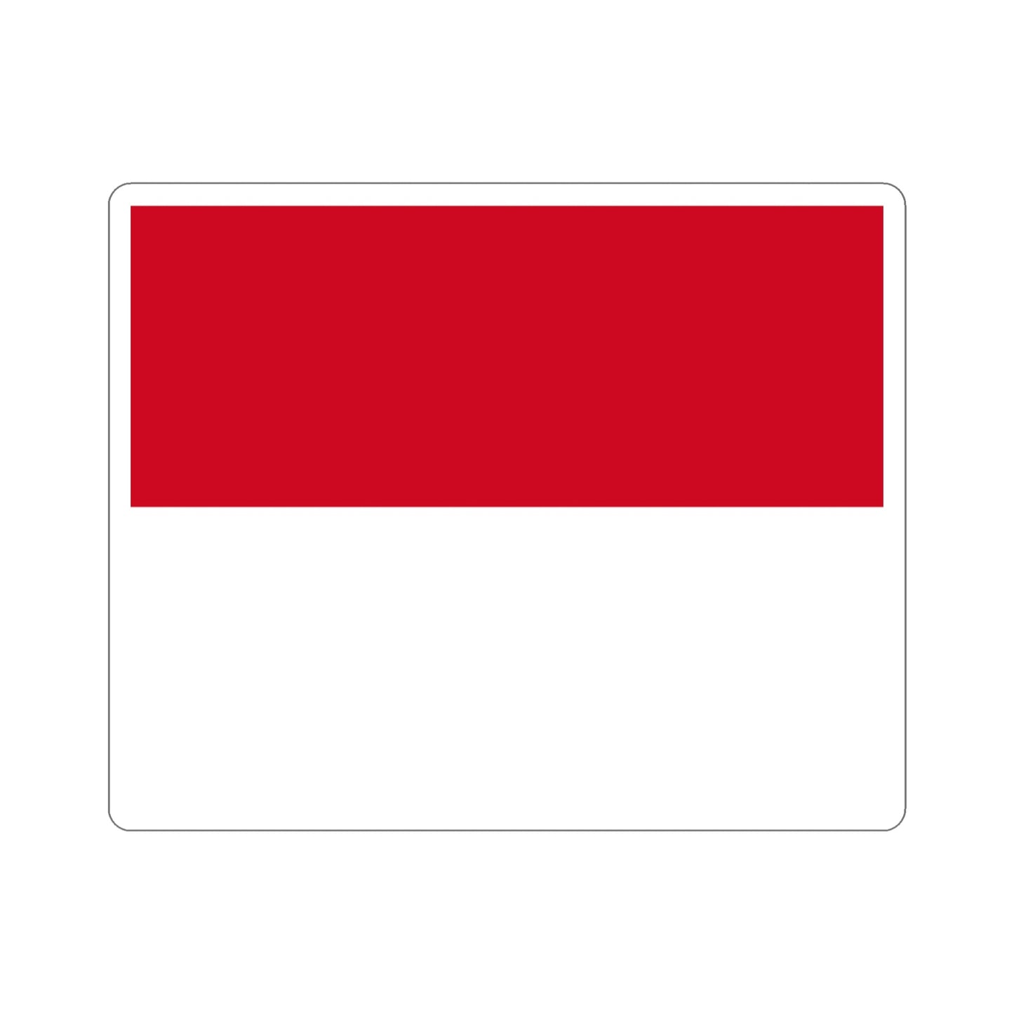 Flag of Monaco STICKER Vinyl Die-Cut Decal-3 Inch-The Sticker Space