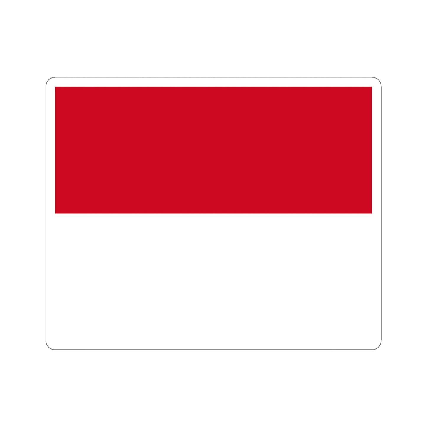 Flag of Monaco STICKER Vinyl Die-Cut Decal-4 Inch-The Sticker Space