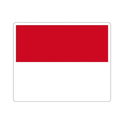 Flag of Monaco STICKER Vinyl Die-Cut Decal 4 Inch - The Sticker Space