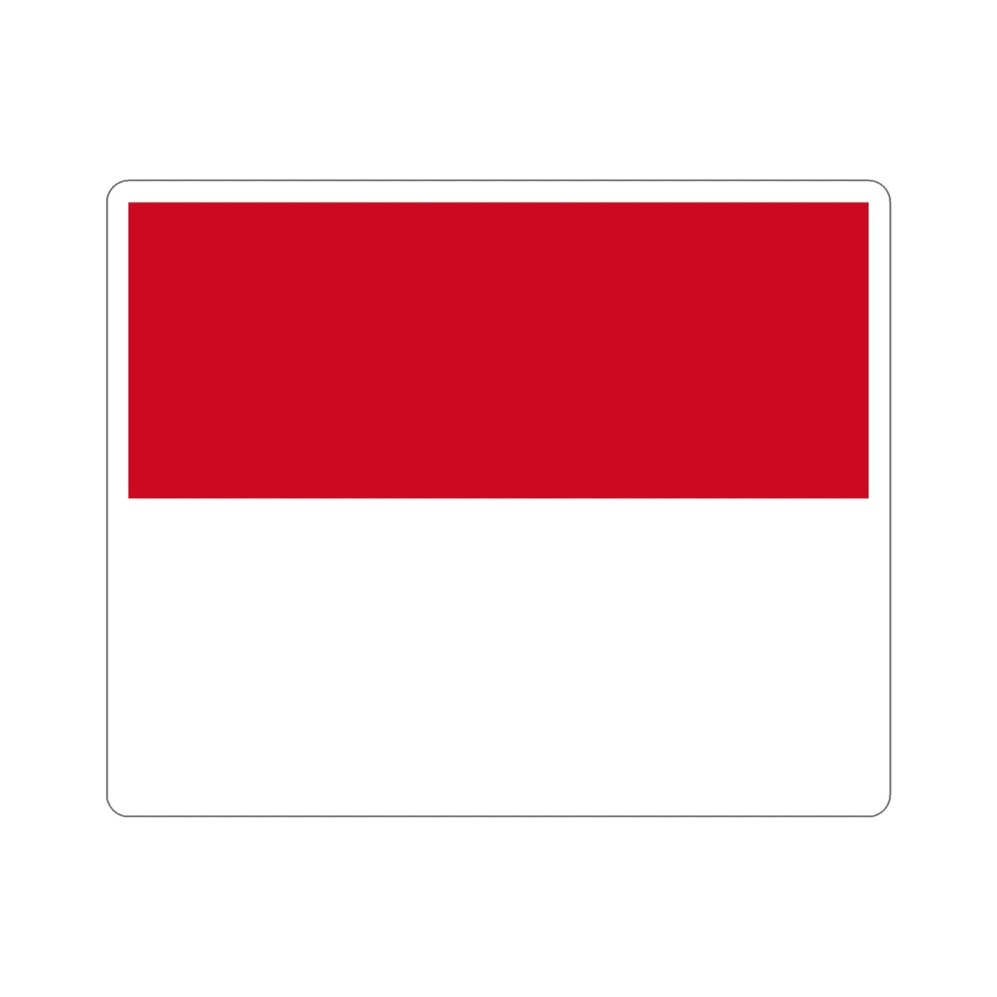 Flag of Monaco STICKER Vinyl Die-Cut Decal-5 Inch-The Sticker Space