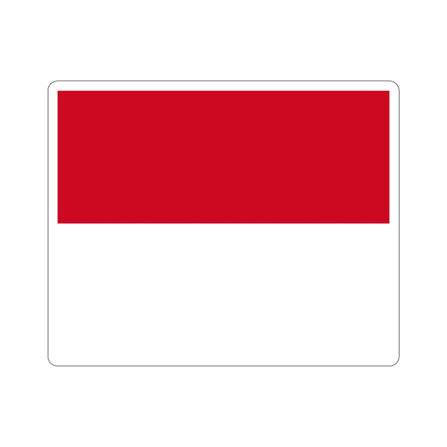 Flag of Monaco STICKER Vinyl Die-Cut Decal-6 Inch-The Sticker Space