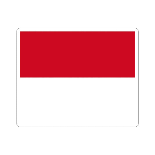 Flag of Monaco STICKER Vinyl Die-Cut Decal-6 Inch-The Sticker Space