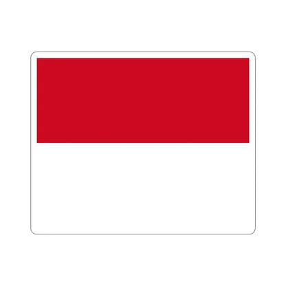 Flag of Monaco STICKER Vinyl Die-Cut Decal 6 Inch - The Sticker Space