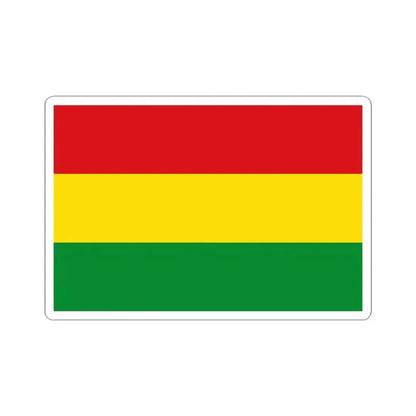 Flag of Moncagua El Salvador (El Salvador) STICKER Vinyl Kiss-Cut Decal 3 Inch White - The Sticker Space