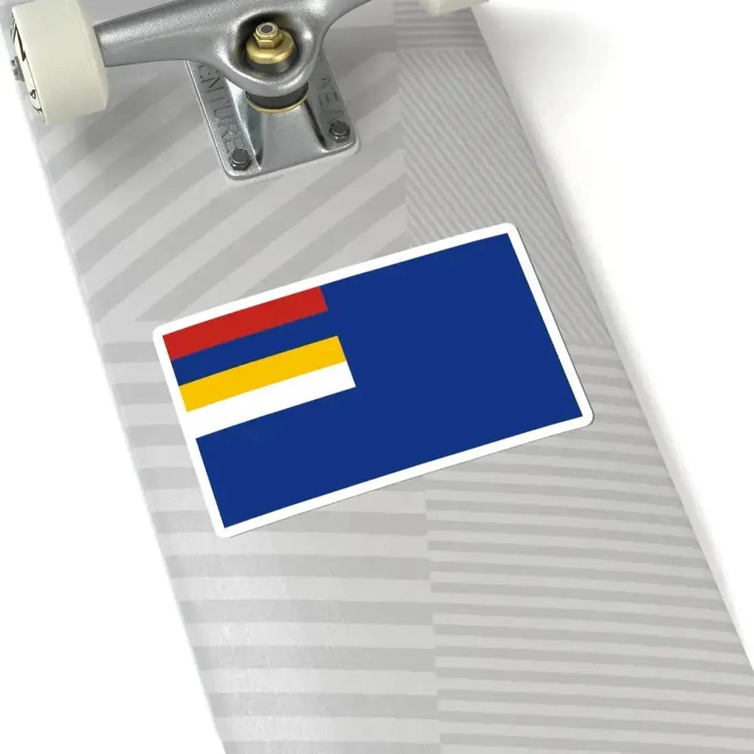 Flag of Mongol United Autonomous Government 1937-1939 (China) STICKER Vinyl Kiss-Cut Decal - The Sticker Space