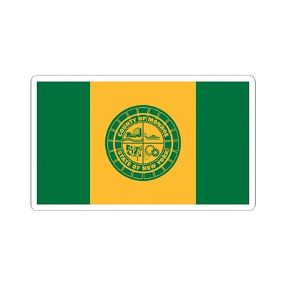 Flag of Monroe County New York (United States) STICKER Vinyl Kiss-Cut Decal 3 Inch White - The Sticker Space