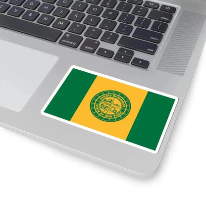 Flag of Monroe County New York (United States) STICKER Vinyl Kiss-Cut Decal - The Sticker Space