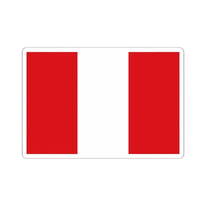 Flag of Mons (Belgium) STICKER Vinyl Kiss-Cut Decal 6 Inch White - The Sticker Space